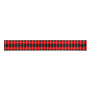 RED HARLEQUIN Ribbon Grosgrain Ribbon