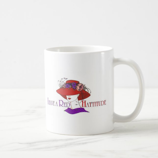red hat coffee mug (Right)