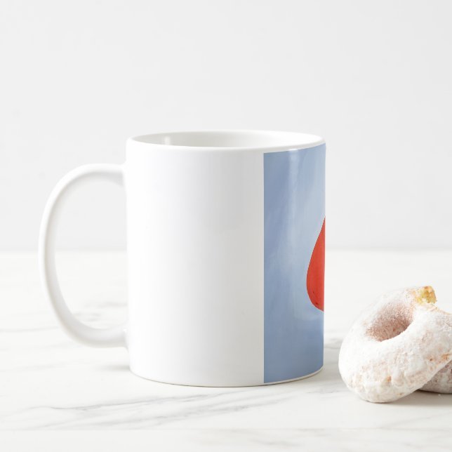 Red Hat Coffee Mug (With Donut)