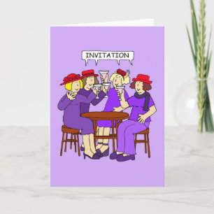 Red Hat Ladies Invitation