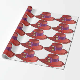 Red Hat Wrapping Paper