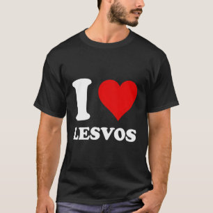 Red He I Love Lesbos T-Shirt