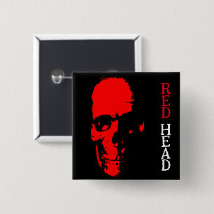 Red Head Button