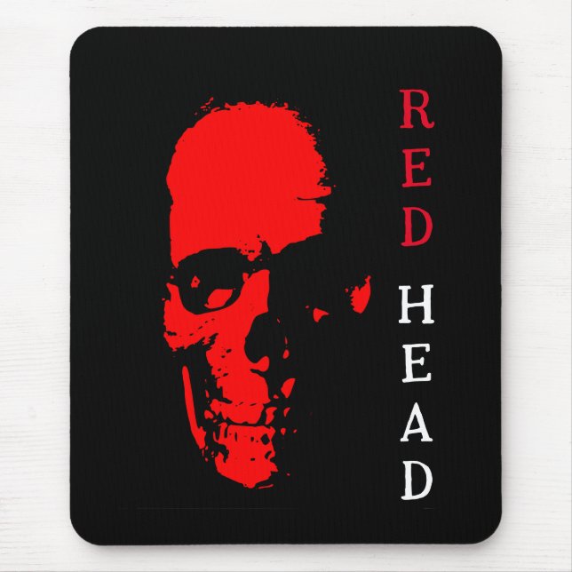 Red Head Mouse Pad (Front)