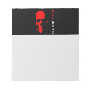 Red Head Notepad