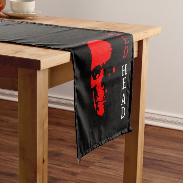 Red Head Table Runner (In Situ)