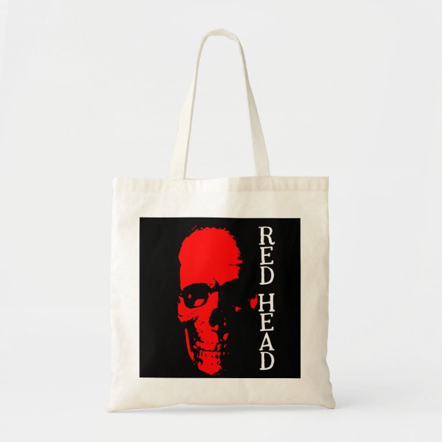 Red Head Tote Bag (Front)