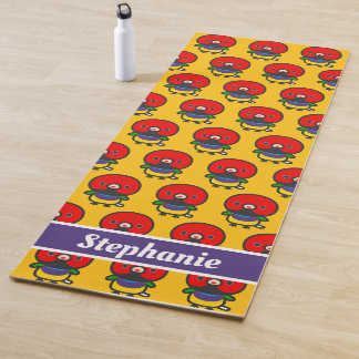 Red-headed Gouldian finch Yoga Mat