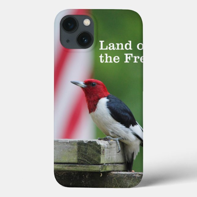 Red-headed Woodpecker Case-Mate iPhone Case (Back)
