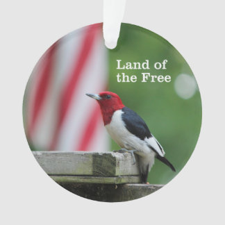 Red-headed Woodpecker Ornament