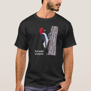 Red headed Woodpecker  Woodpecker Bird Ornithology T-Shirt
