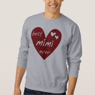 Red Heart Best Mimi Ever Tshirts and Gifts