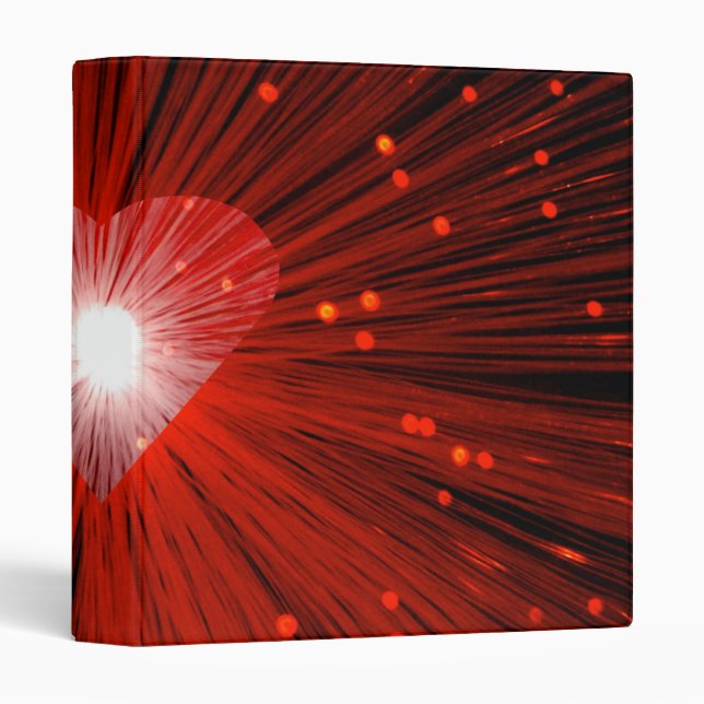 Red Heart Binder (Front/Spine)