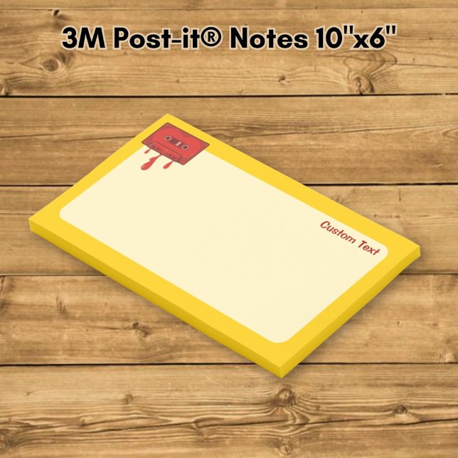 Red Heart Cassette Post-it Notes (Creator Uploaded)