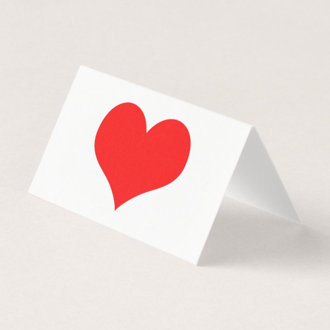 Red Heart Cute Valentine's Day 2023 Custom Colour  (Front)