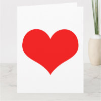 Red Heart Cute Valentine's Day Custom Colour 2021