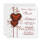 Red Heart Damask Sweet 16 Birthday Party