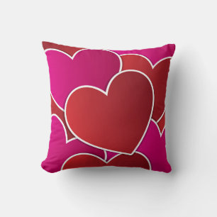 Red Heart Decorative Pillow