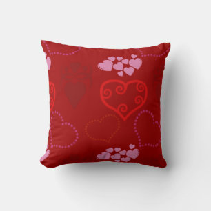 Red Heart Designer Valentine's Day Toss Pillows