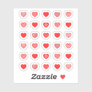 Red Heart Hearts pattern pack