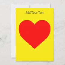 Red Heart Heat Pop Art Custom