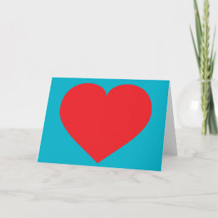 Red Heart Holiday Card
