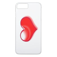 Red Heart iPhone 7 Plus Case