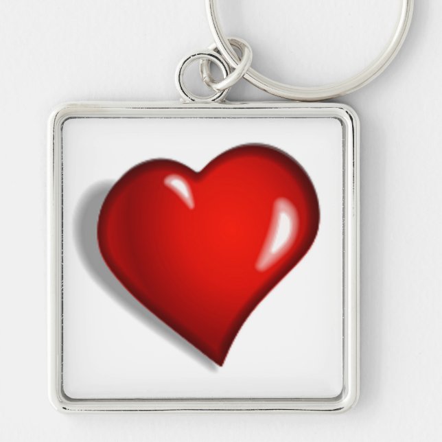 RED HEART KEYCHAIN (Front)