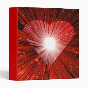 Red Heart large Binder