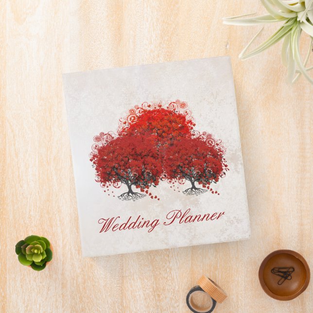 Red Heart Leaf Tree Binder (In Situ)