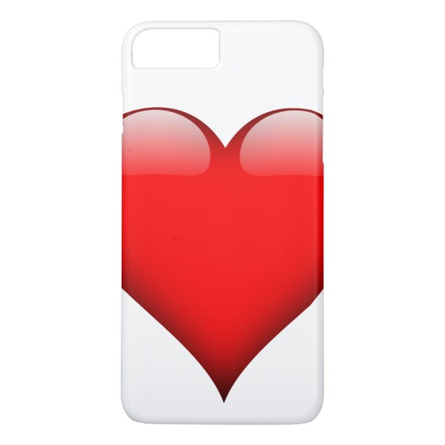Red Heart Love Case-Mate iPhone Case (Back)