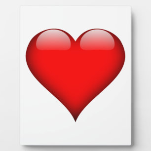 Red Heart Love Plaque