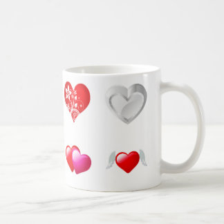 Red Heart Mug