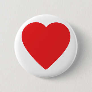 red heart one 2 inch round button