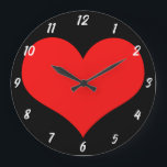 Red Heart Pattern Black Cute Valentine's Day Gift<br><div class="desc">Printed with cute red heart design on black custom colour background! Customize as you wish.</div>