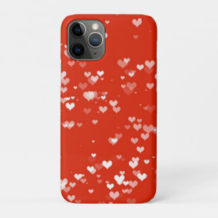 Red Heart Pattern iPhone 11 Pro Case