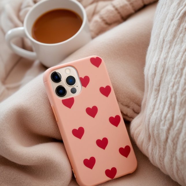 Red Heart phone Case-Mate iPhone Case (Creator Uploaded)