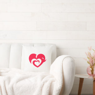 Red Heart Pillow