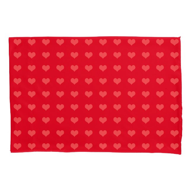 Red Heart Pillowcase Customize (Front)