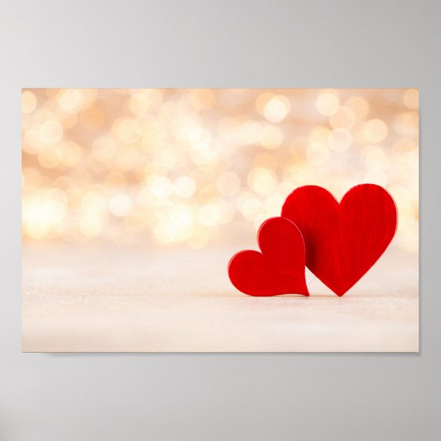 Red heart. poster (Front)