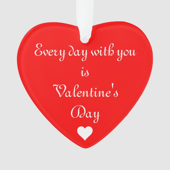 Red Heart Romantic Saint Valentin (devant)