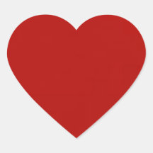 Red Heart Stickers 