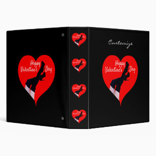 Red Heart Thigh-high Boots Valentine Thunder_Cove Binder