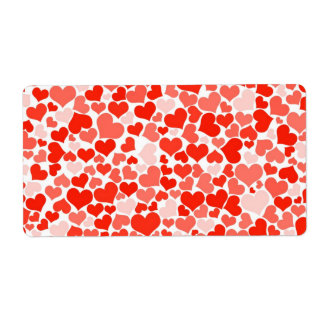 Red Hearts Background
