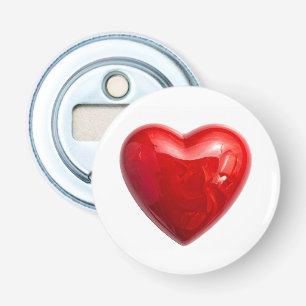 Red hearts bottle opener