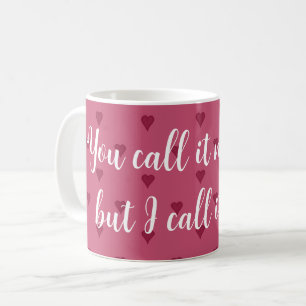 Red Hearts Coffee Mug