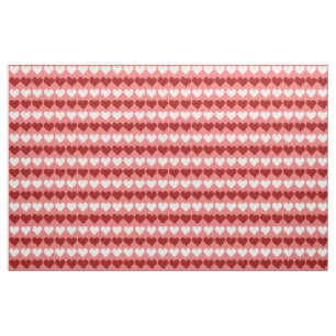 Red Hearts Fabric Red Love Valentine's Fabrics