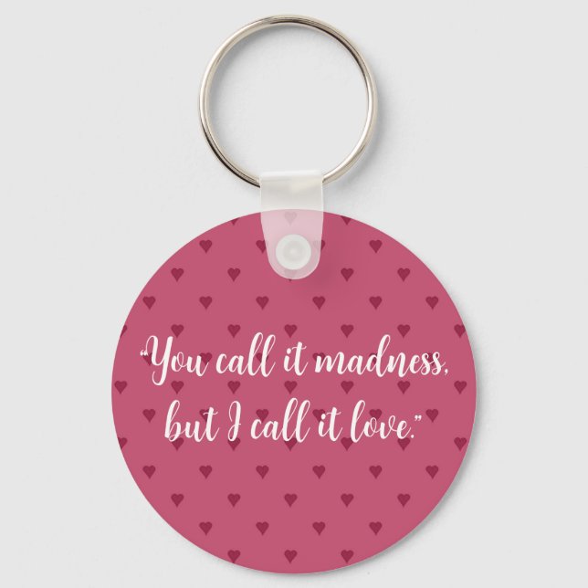 Red Hearts Keychain (Front)