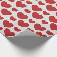 Red Hearts Pattern