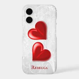Red Hearts Personalized